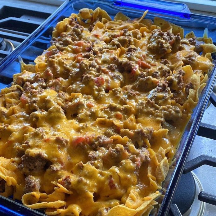 Walking Taco Casserole Recipe