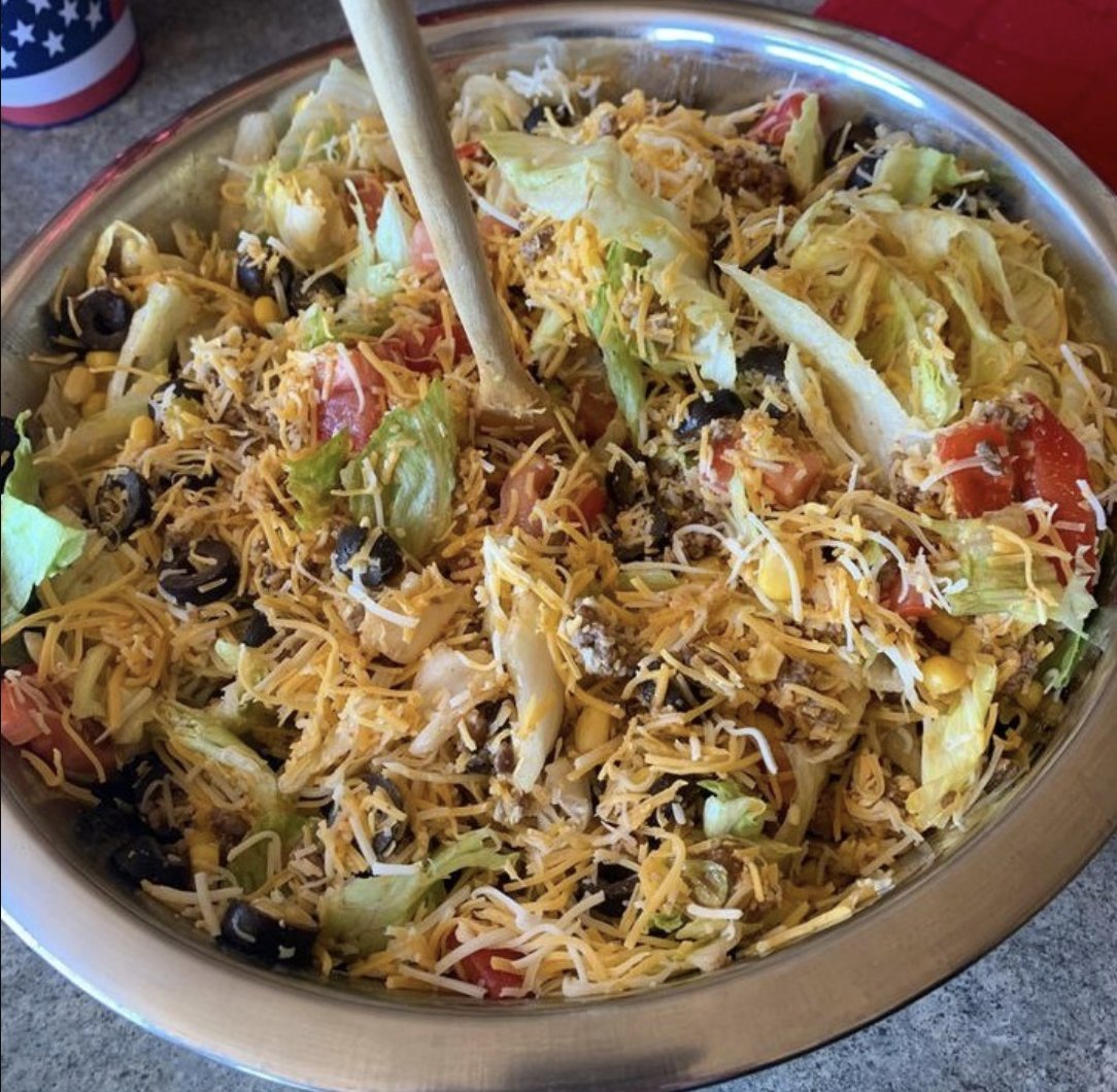 Ultimate Dorito Taco Salad