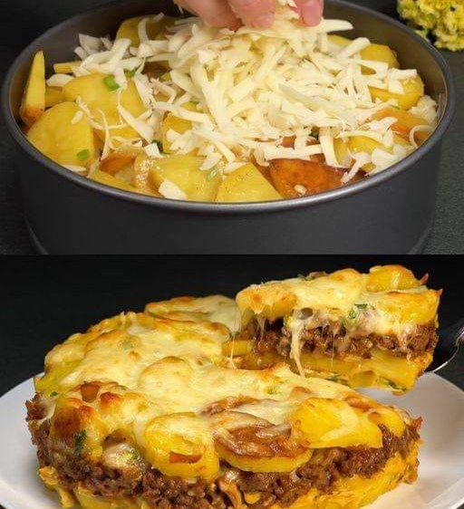 Potato and Minced Meat Casserole