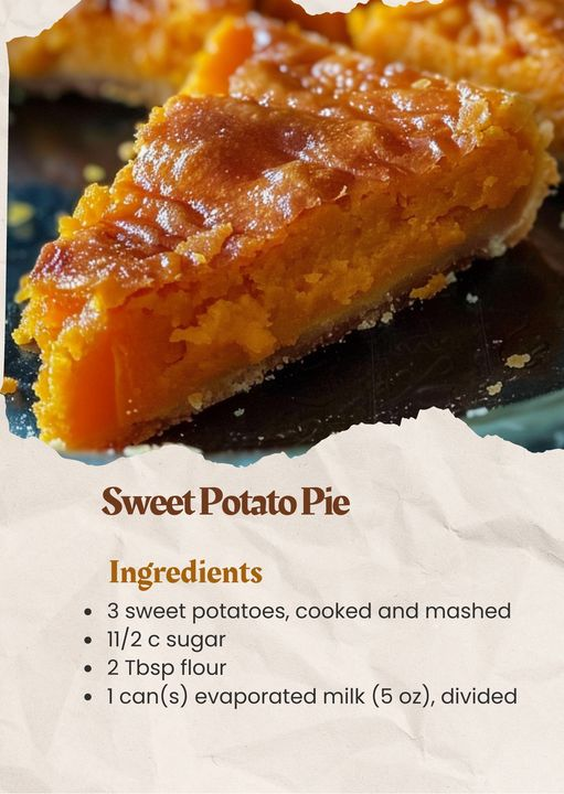 SWEET POTATO PIE