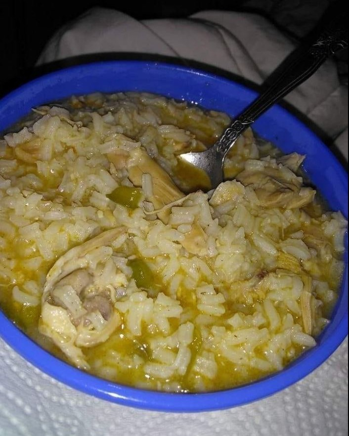 Boil Chicken In Rice