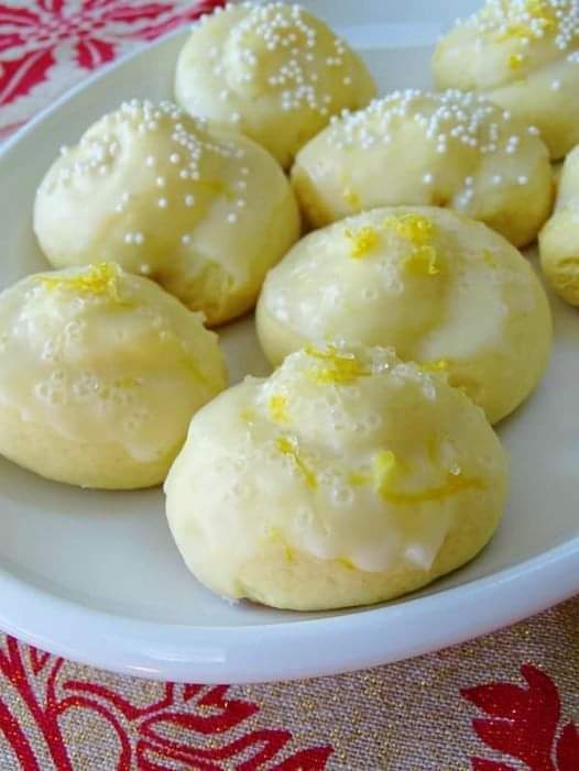 Anginetti, Italian Lemon Knot Cookies