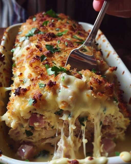 Chicken Cordon Bleu Meatloaf: A Delicious Twist on a Classic