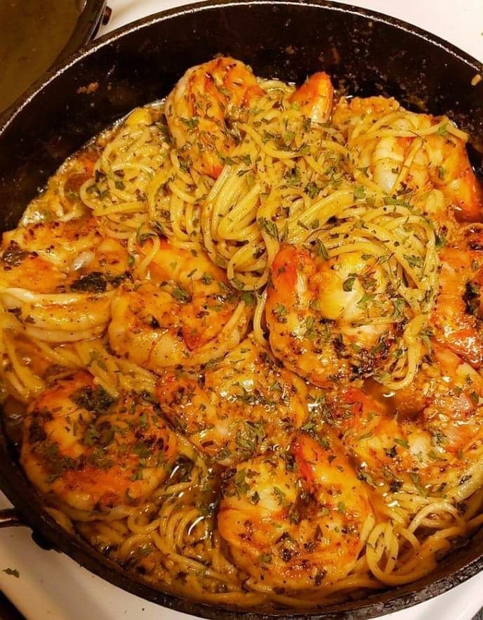 Garlic Shrimp Pasta Recipe