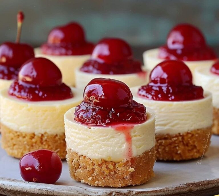 Indulge in Irresistible Mini Cheesecakes