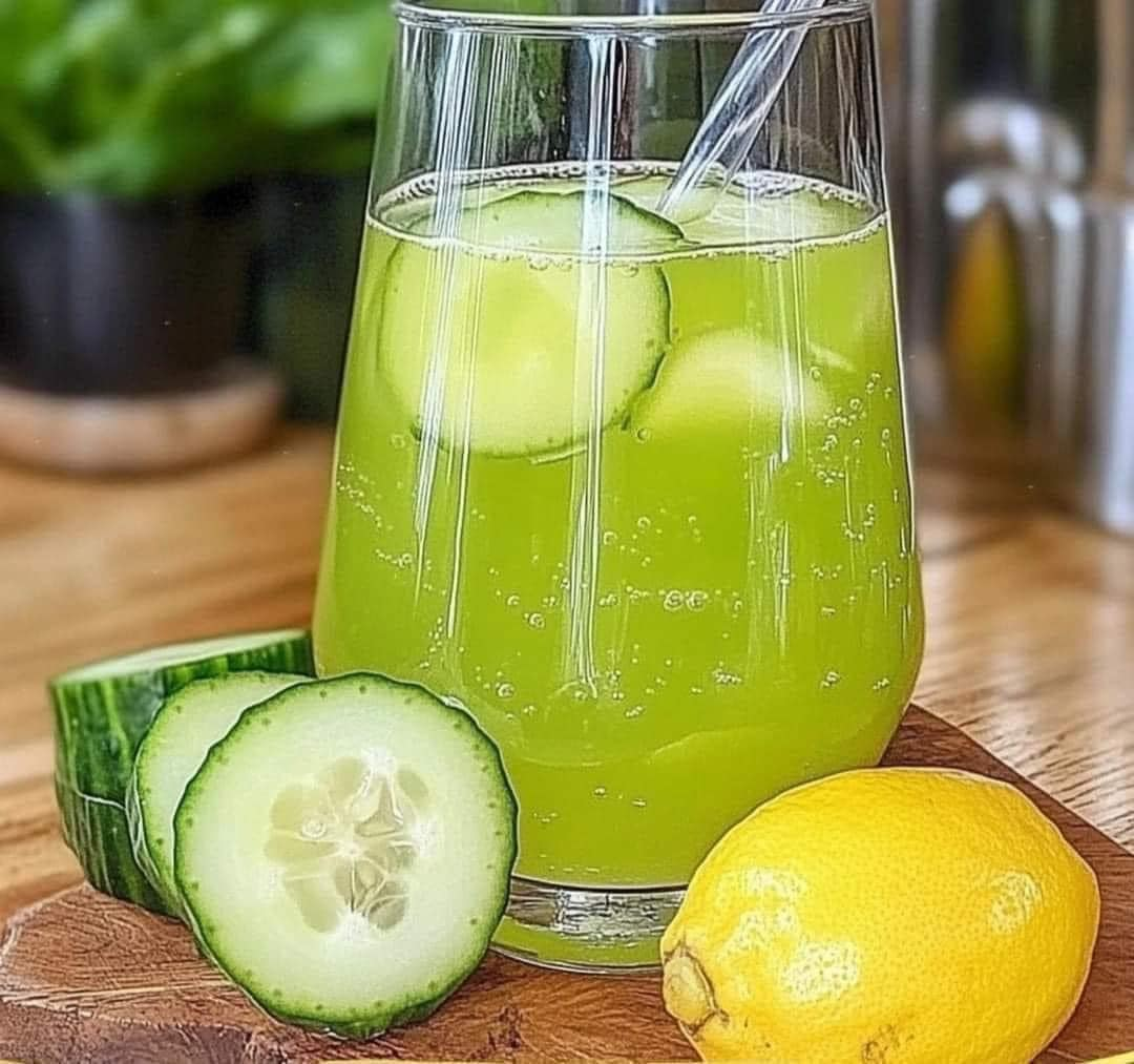 CUCUMBER AND LEMON WATER