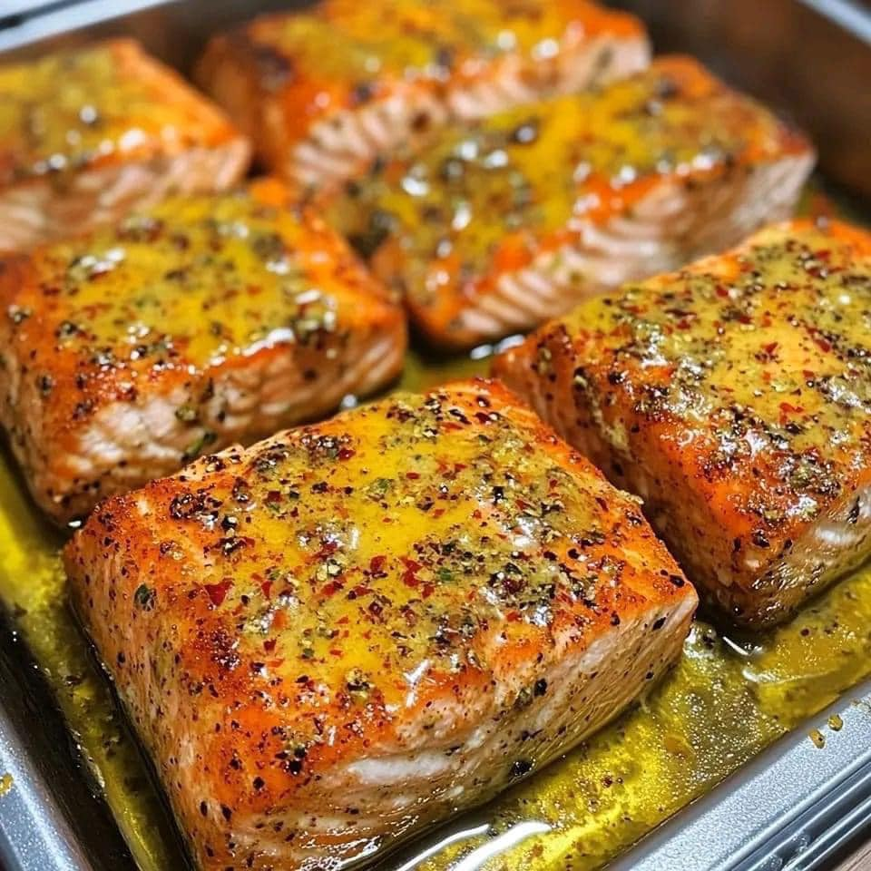  Cajun Honey Butter Salmon 