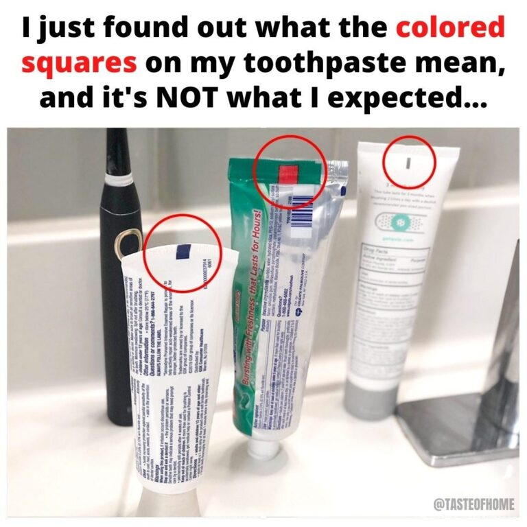 The Secret Behind the Colored Stripe on Your Toothpaste Tube