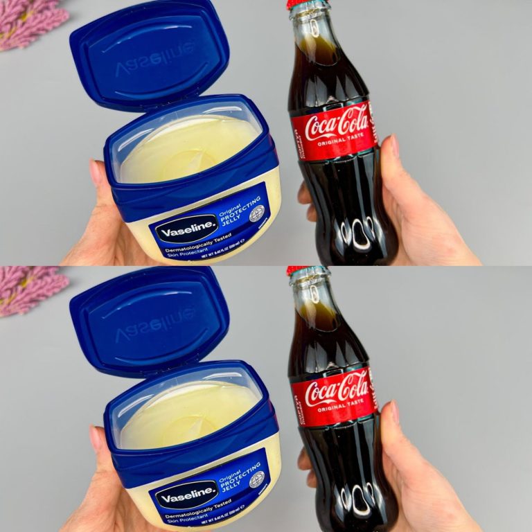 Revealing the incredible beauty trick: a combination of Coca-Cola and Vaseline