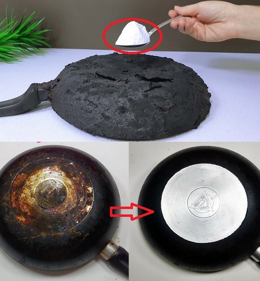 Fouled pans, how to clean them in a natural way: it will take you a few seconds