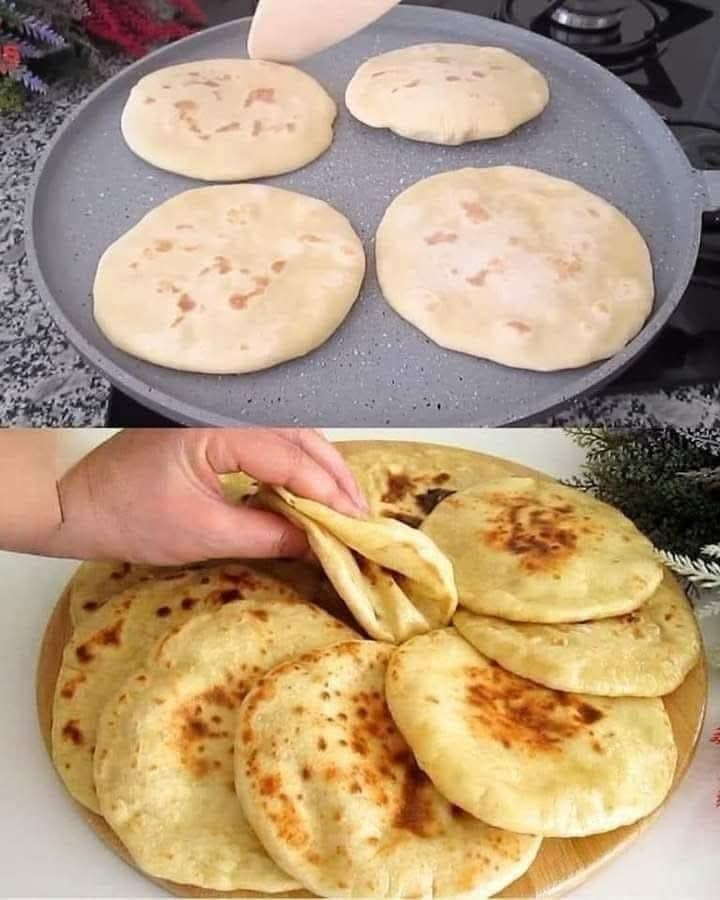 Quick 10-Minute Bread (No Oven Required) 🍞✨