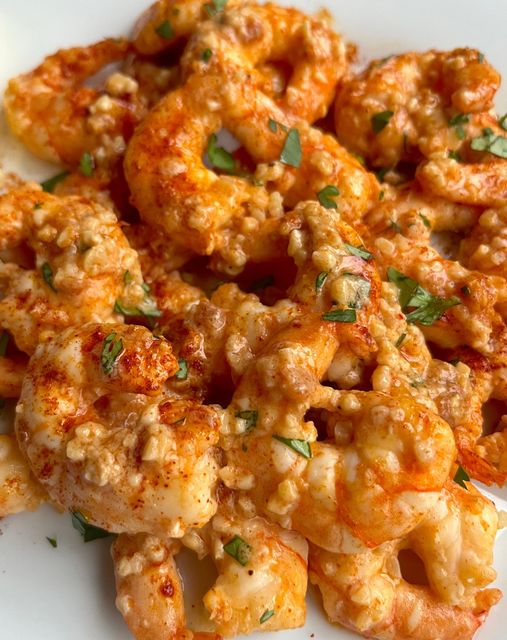 Hawaiian Garlic Shrimp