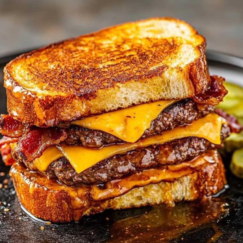 Bacon Cheeseburger Grilled Cheese