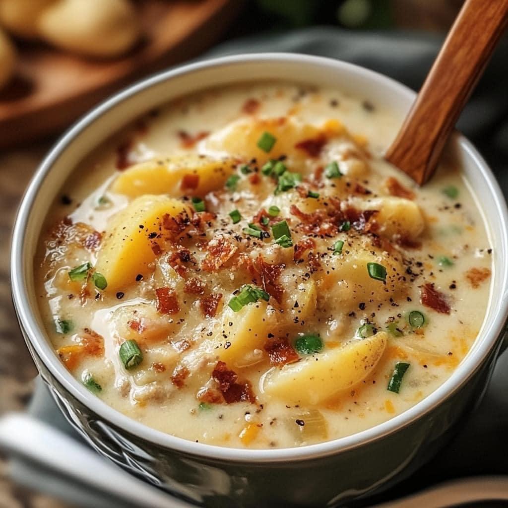 Crock Pot Crack Potato Soup