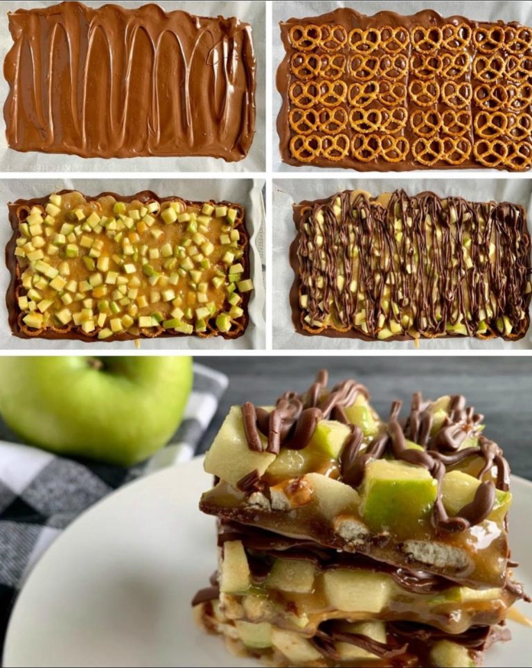 Caramel Apple 🍏 Bark 🖤Caramel Apple 🍏 Bark 🖤