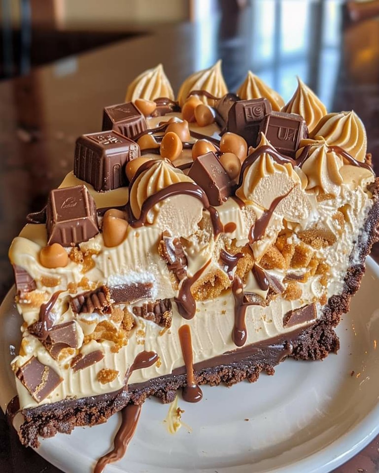 Mouth-watering Reese’s Peanut Butter Cup Cheesecake