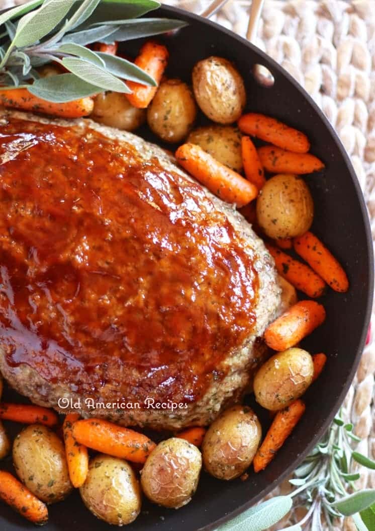 Best Meatloaf One Pan Dinner