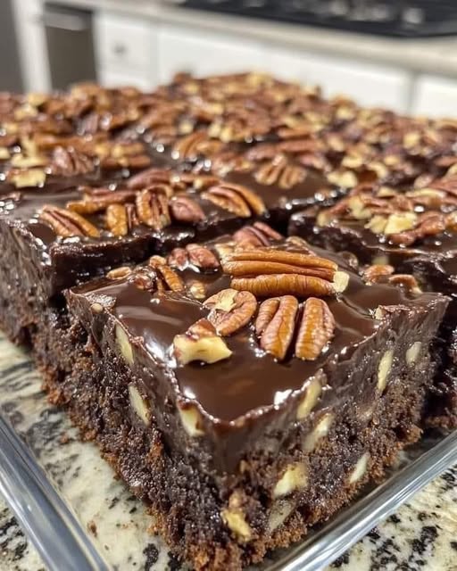 Rich and Decadent Pecan Pie Brownies