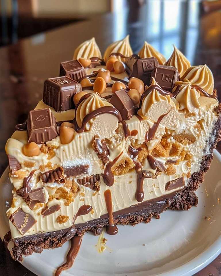 Mouth-watering Reese’s Peanut Butter Cup Cheesecake