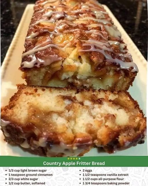 country apple fritter bread