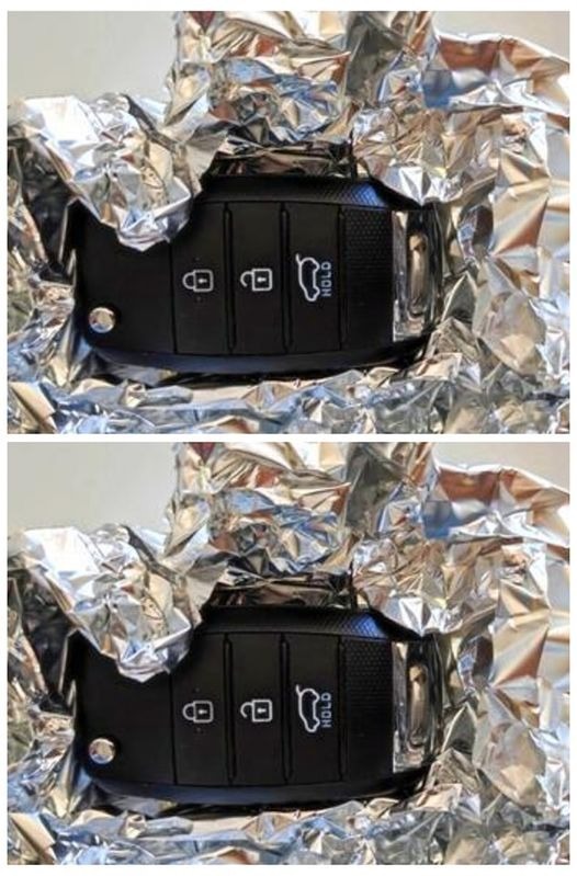 Why put car keys in aluminum foil?Why put car keys in aluminum foil?