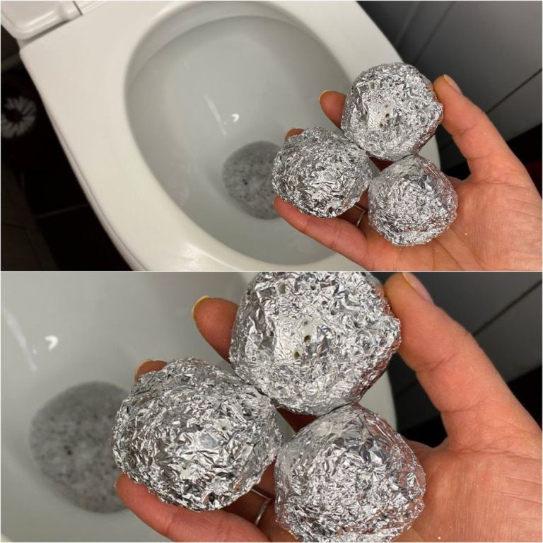 The Surprising Toilet Cleaning Hack with Aluminum Foil You’ll Wish You Knew Sooner