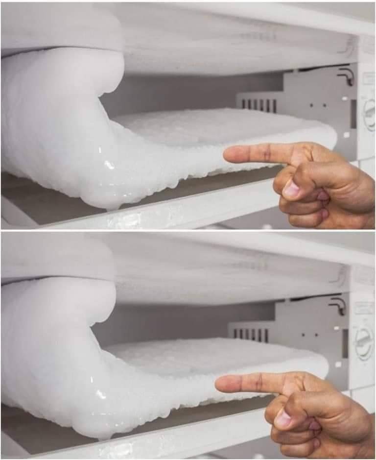 What to do to prevent ice from forming in the freezer?