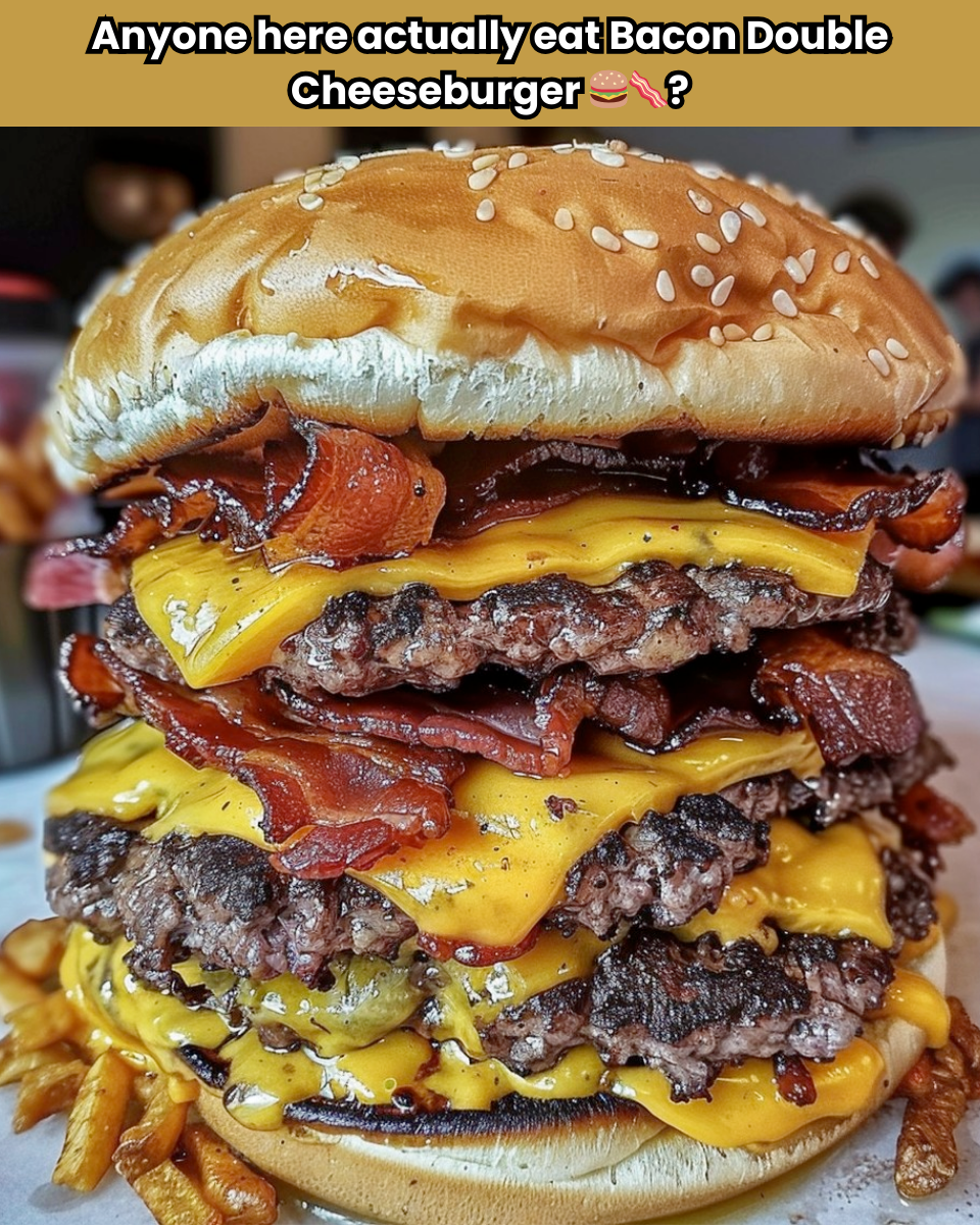 Double Cheesy Smash Burger with Special Sauce