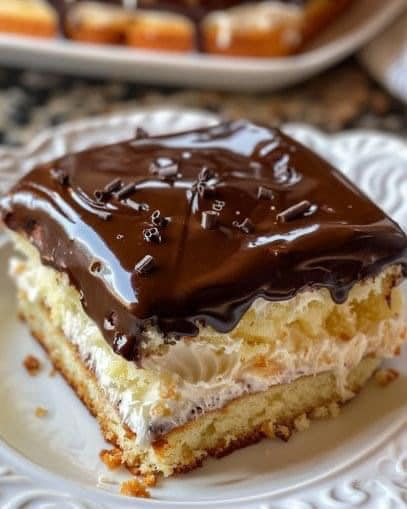 Recipe: Easy Boston Cream Cake