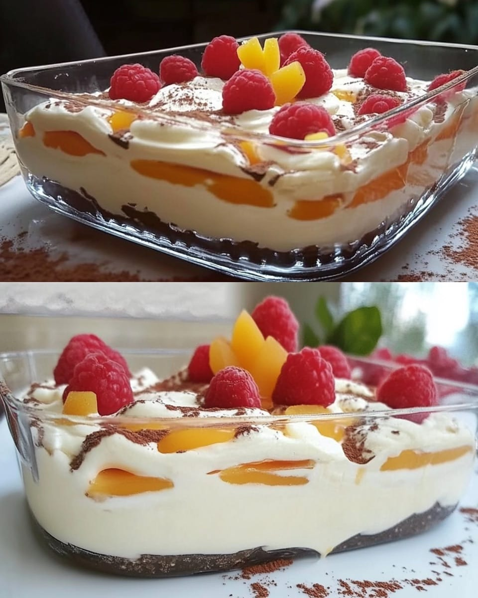 Cheese cream dessert