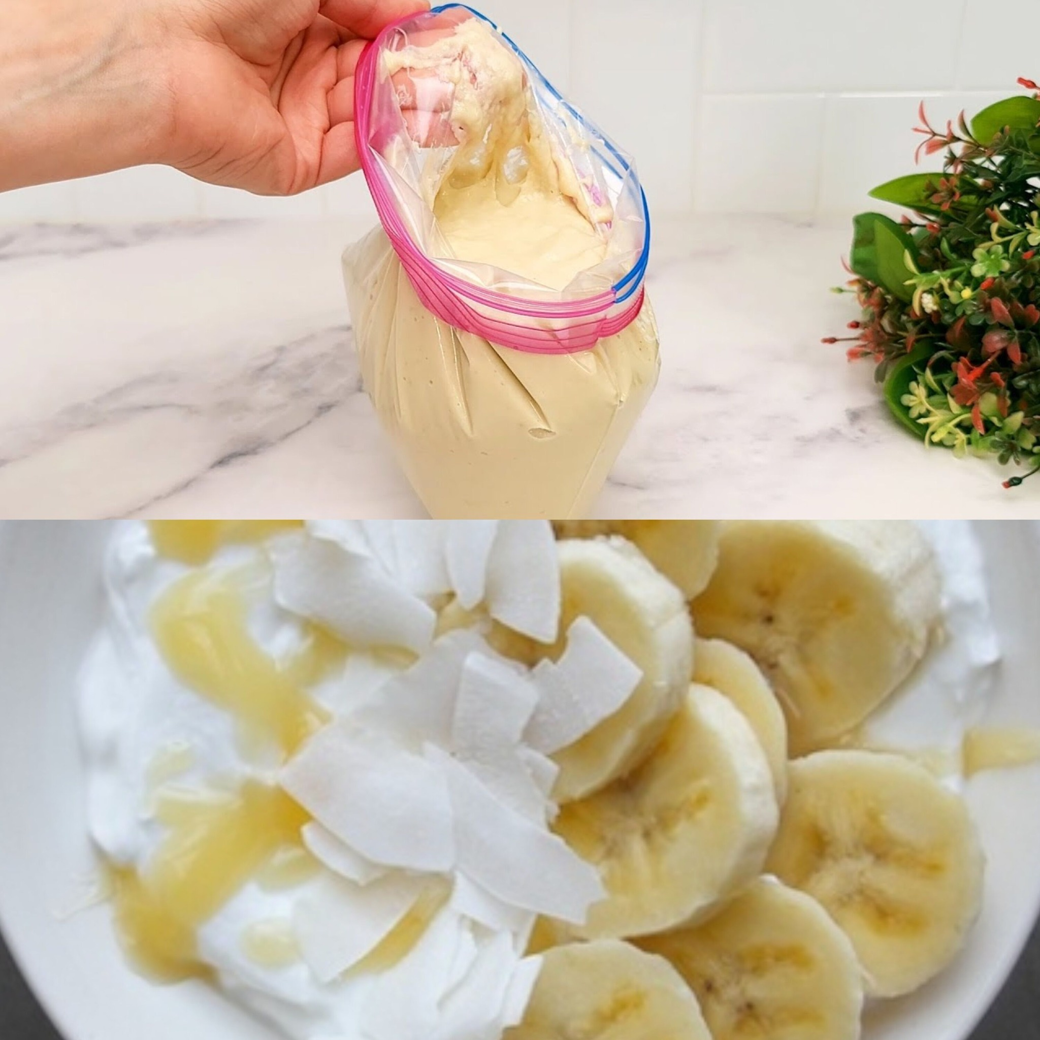 Banana and Yogurt! A Dish You Can’t Get Tired Of! A Real Treat in Minutes