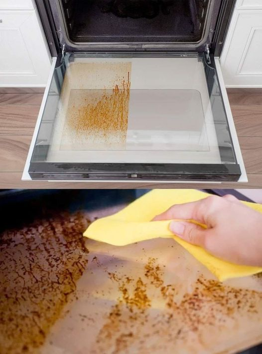 How to clean the oven glass to make it sparkling clean? 3 ingenious tips