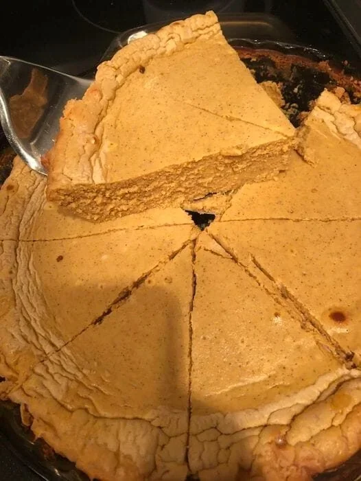 Crust-less Vegan Pumpkin Pie