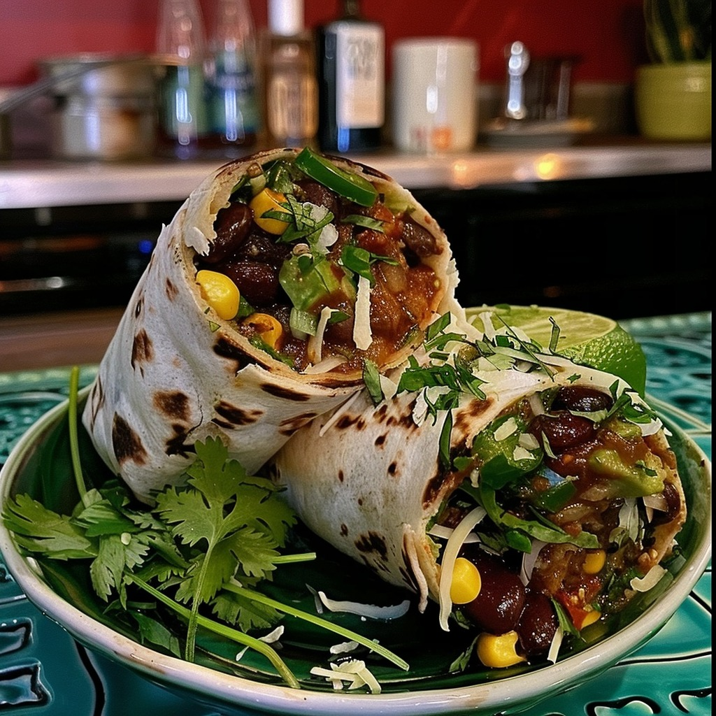 Vegan Bean Burrito