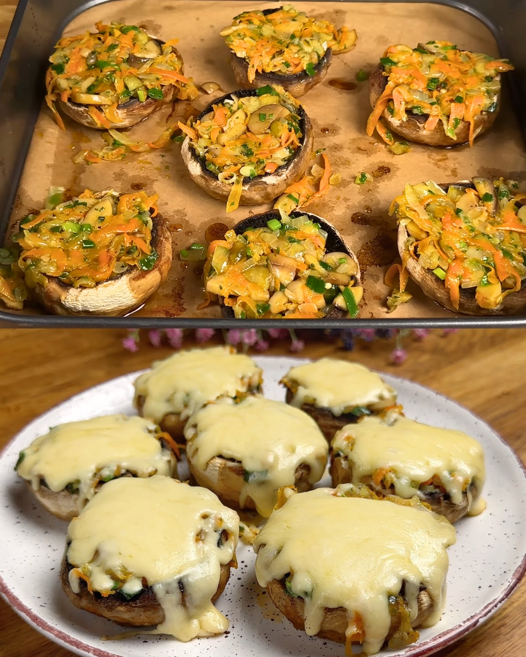 Stuffed mushrooms