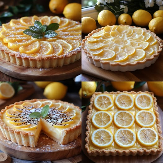 Lunar Lemon Tart – A Zesty and Elegant Dessert!