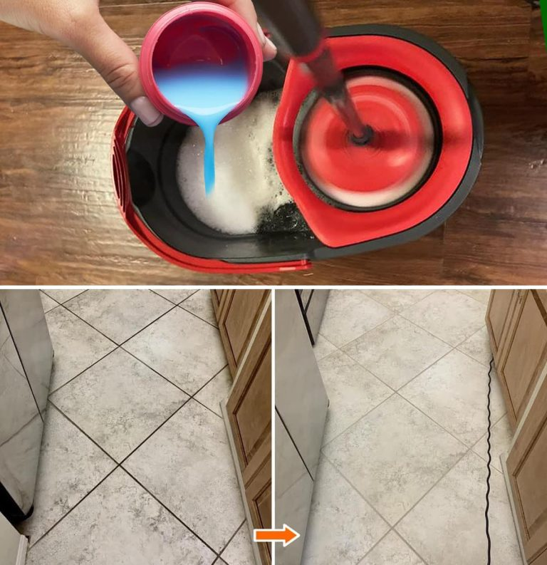 Fabric Softener and Vinegar Trick to Polish Even the Dullest Floor