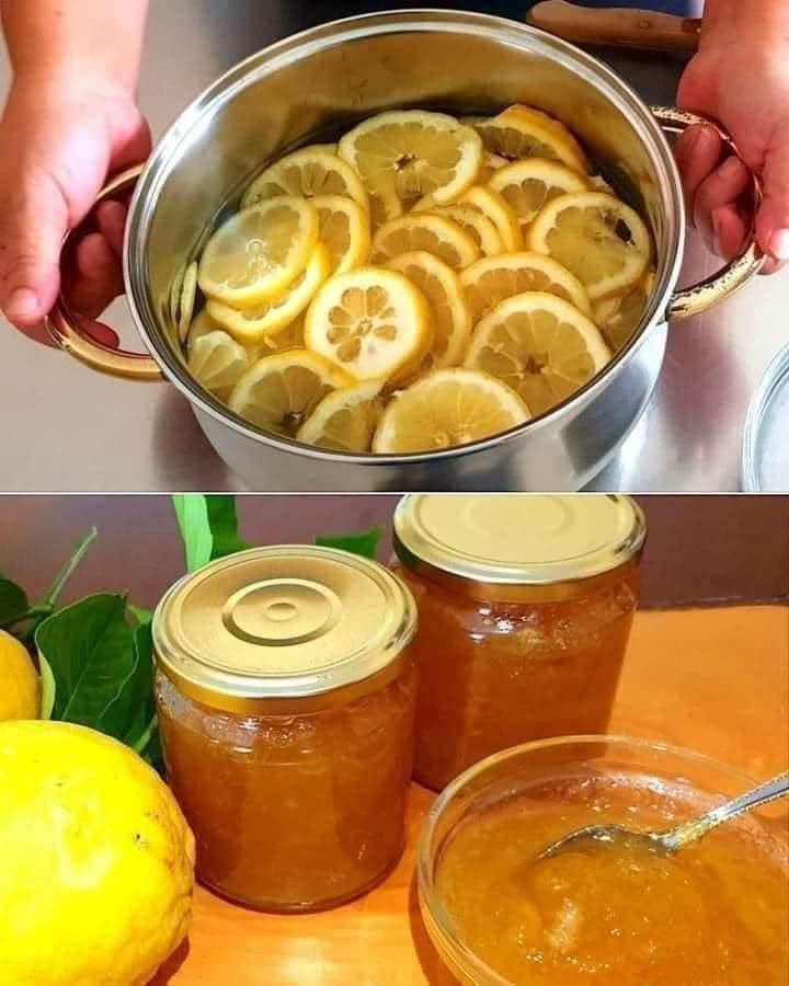 omemade lemon jam: quick and easy recipe