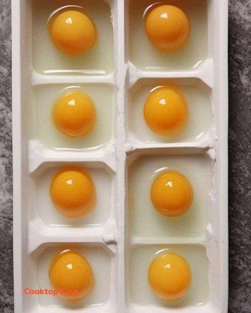 Crack eggs into an ice cube tray and freeze them. Here’s why  Recommend Cooking Tips to Others Copy This Recipe The nutritional content and versatility of eggs make them a staple in many households. While buying eggs by the dozen is a common practice, have you ever considered buying them in bulk and storing them for later? With this neat trick, you can extend the shelf life of an important cooking component while saving money and enjoying greater convenience. This article will explore the pros and cons of buying eggs in bulk and freezing them for later use, as well as why you might want to do so. PAID AD  Reasons to Buy Eggs in Bulk Save Money Saving money is a major incentive to buy eggs in bulk. Eggs are often more affordable per unit when purchased in bulk. If eggs are a staple in your family’s diet or you use them often in cooking, this can be a huge benefit. In the long run, you can save money by buying in bulk.  Read more on next page