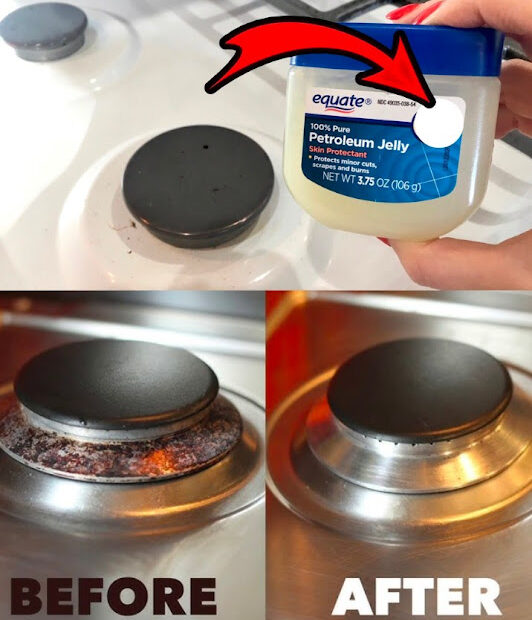 An Unexpected Fix for Tough Stove Grease: Vaseline