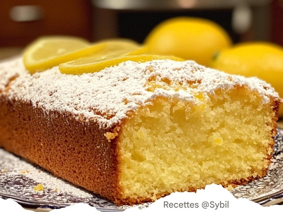 Italian lemon sponge cake