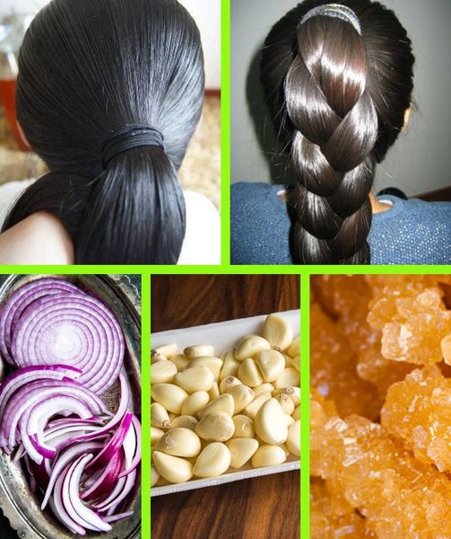 Garlic and onion: a magic recipe for hair growth