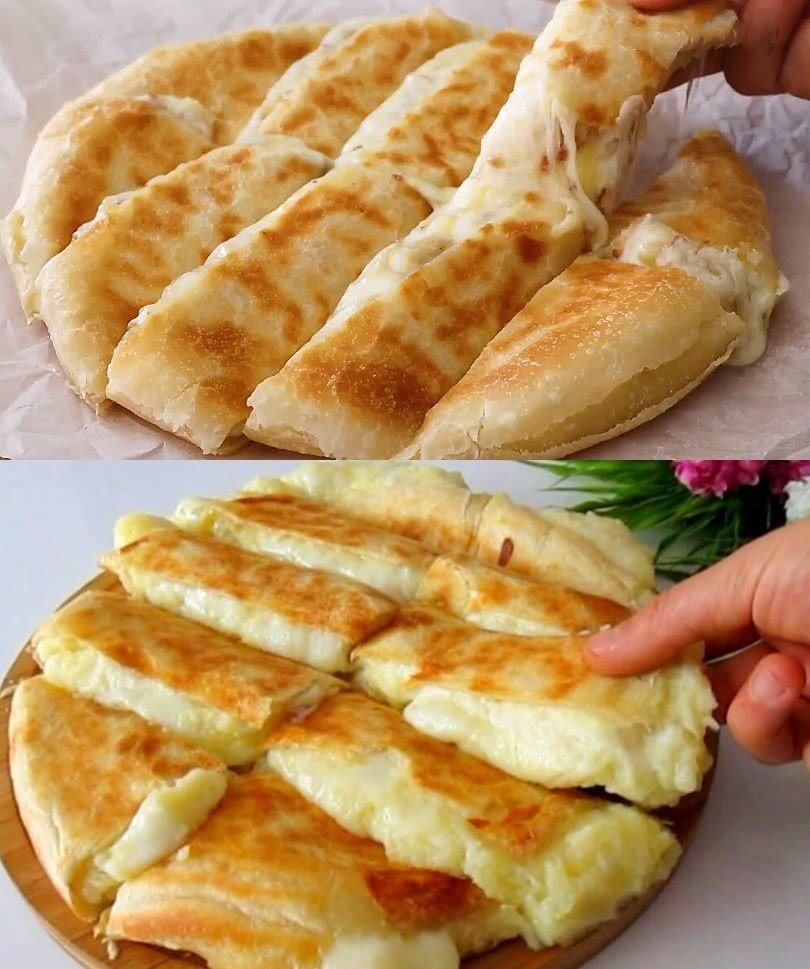 Happiness on a plate can be so simple, cheese bread is so delicious!