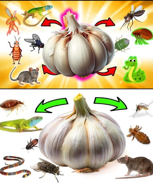 How To Use GARLIC To Get Rid of Pests – Rats, Flies, Lice, Bugs, Lizards, Mosquitoes, Cockroaches.