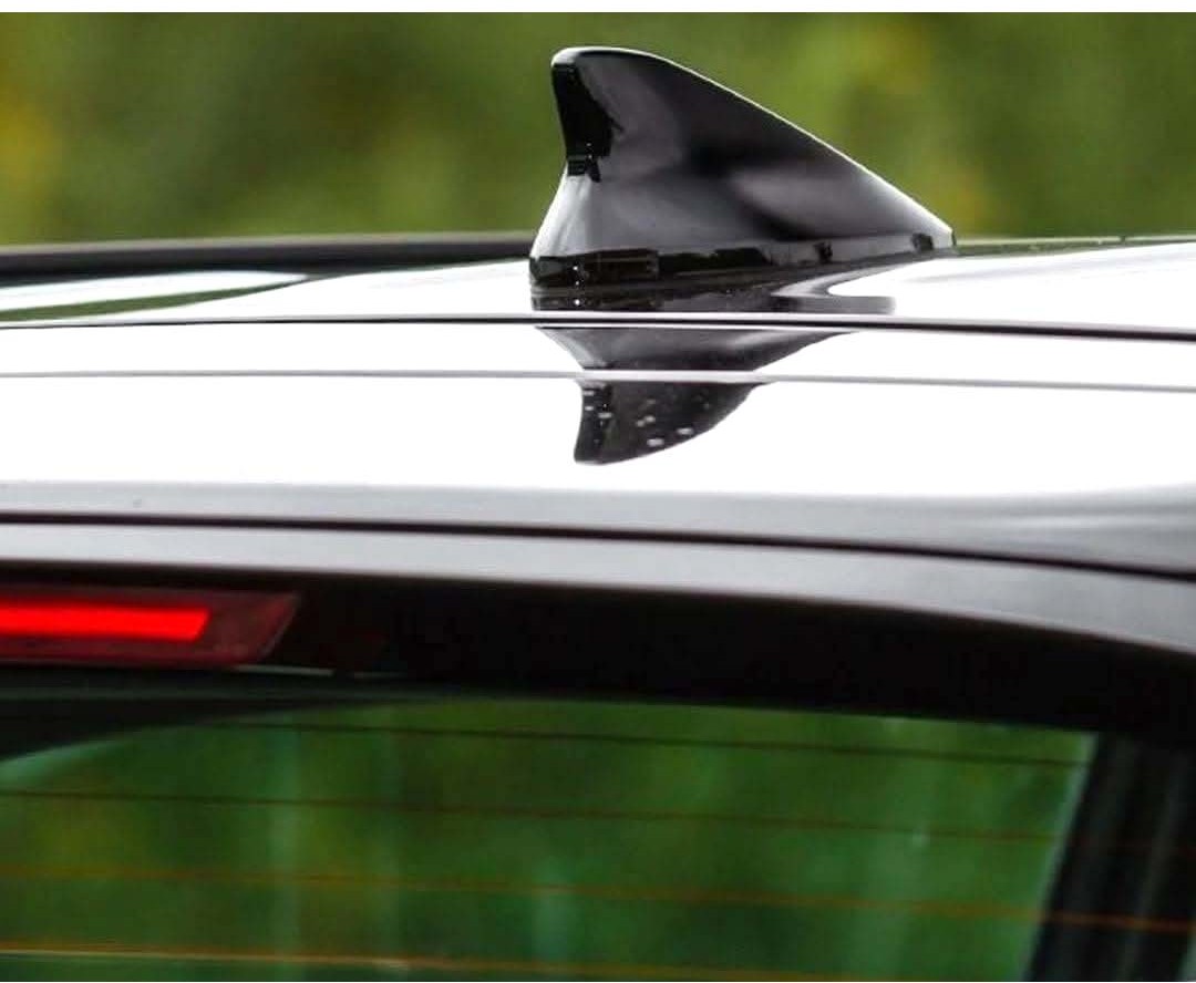 What is the shark fin on top of the car for?