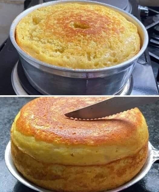 tender cake: Easy, without sugar or flour