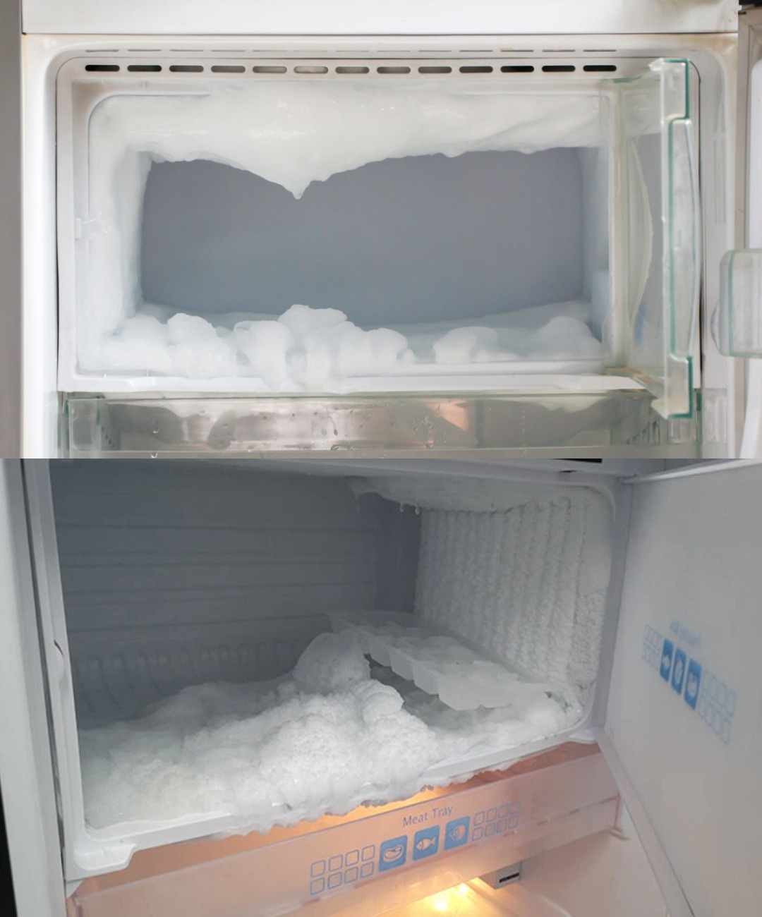 Trick to defrost a freezer: the ice will disappear without unplugging it