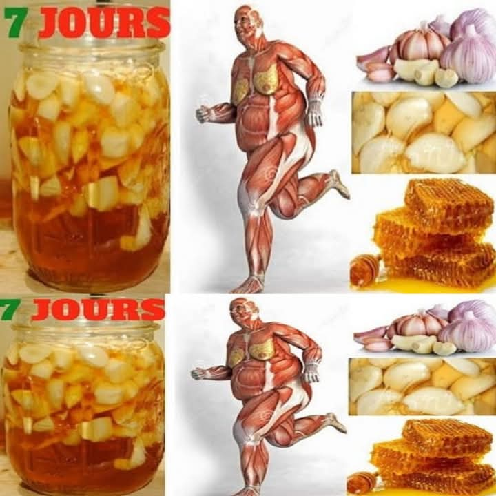 Eat Garlic and Honey on an Empty Stomach for 7 Days