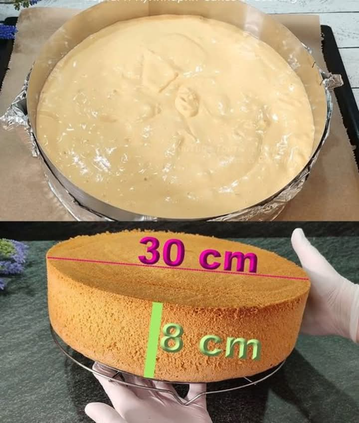 Master baker’s sponge cake base that simply always succeeds in 5 minutes