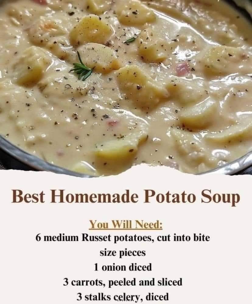 Best Homemade Potato Soup Recipe